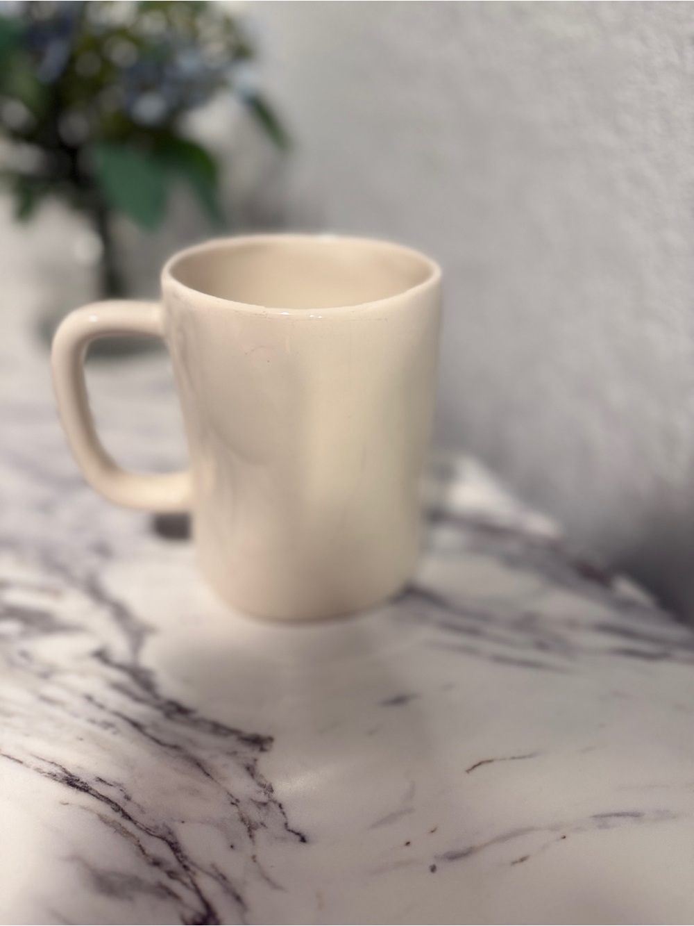 Rae Dunn DRINK Coffee Mug Farmhouse Ceramic Mug Black Lettering Kitchen Decor - Picture 4 of 7